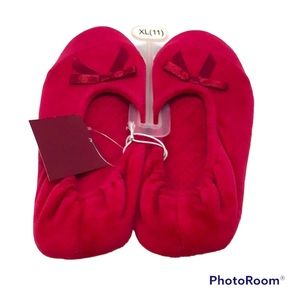💚 FREE with any purchase ⭐️ Red Ballet Slipper, Size 11 - NWT